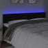 Cabecero con LED de terciopelo negro 200x5x78/88