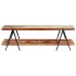 Mueble para TV de madera maciza reciclada 160x40x50