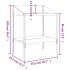 Soporte de plantas acero galvanizado antracita 75,5x54,5x100
