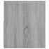 Mesitas de noche con LED 2 unidades gris sonoma 60x35x40
