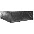 Fundas muebles jardín forma de L 2 uds 16 ojales 285x285x90