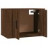 Set de muebles para TV 2 pzas madera contrachapada roble
