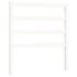 Estructura de cama sin colchón madera de pino blanca 90x200