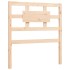 Estructura de cama con cabecero madera maciza 90x200