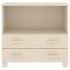 Aparador HAMAR madera de pino maciza marrón miel 85x35x80