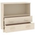 Aparador HAMAR madera de pino maciza marrón miel 85x35x80