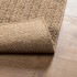 Alfombra ZIZUR apariencia de yute interior y exterior