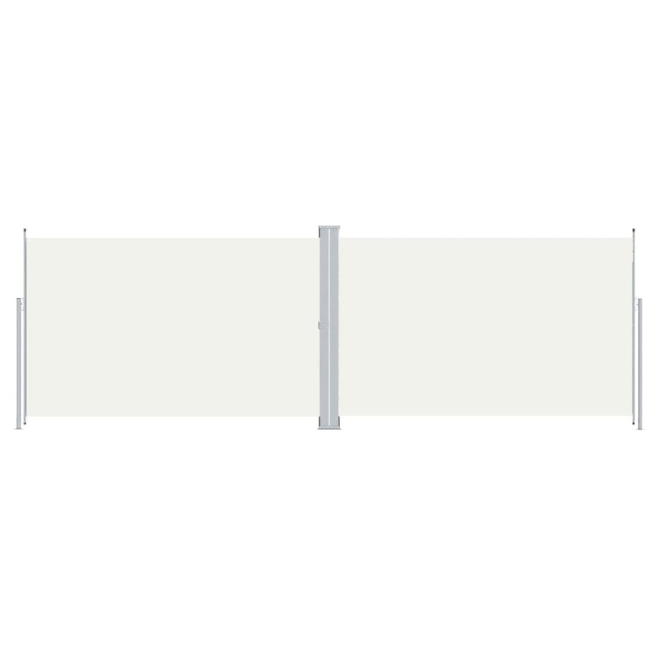 Toldo lateral retráctil crema 220x600