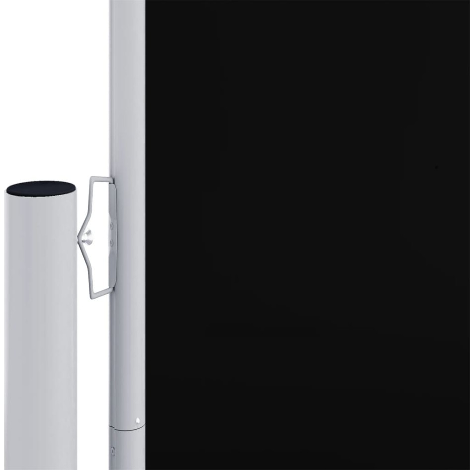 Toldo lateral retráctil negro 160x1000