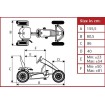 Kart de pedales Berg Extra Sport Red BFR