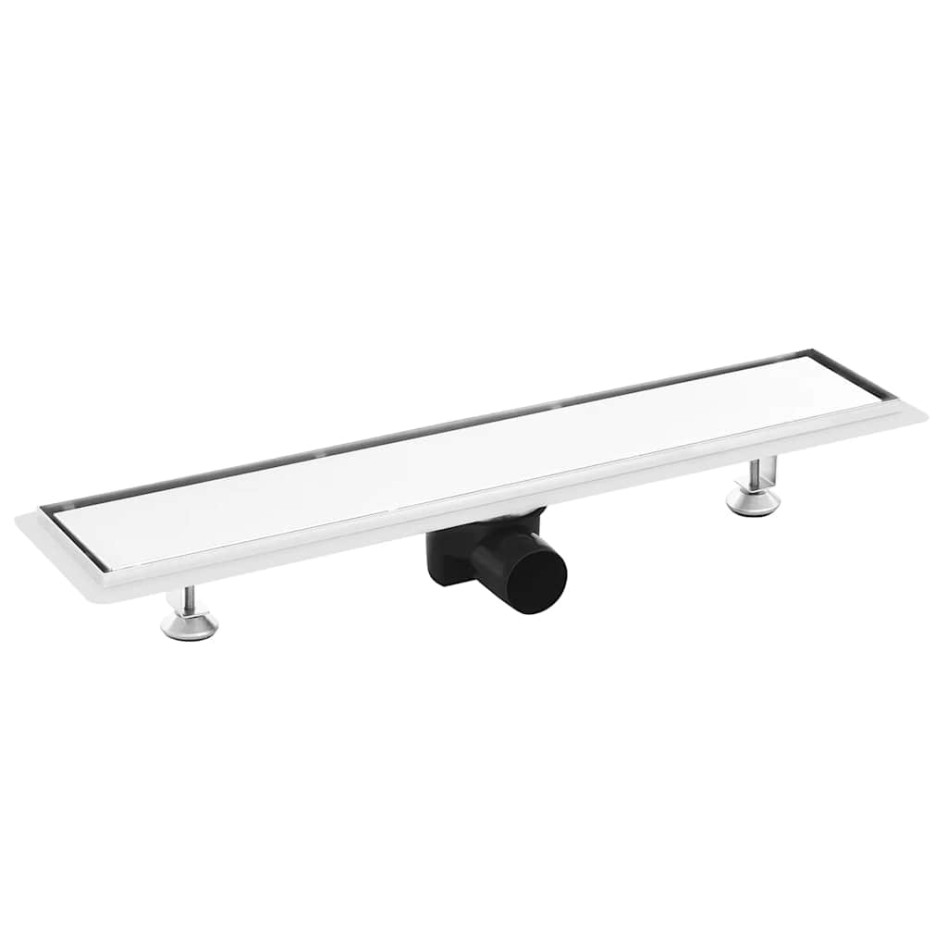 Desagüe de ducha con cubierta 2 en 1 acero inoxidable 63x14