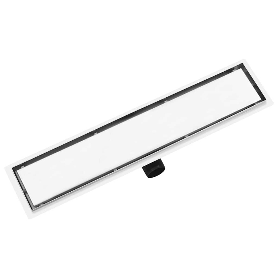 Desagüe de ducha con cubierta 2 en 1 acero inoxidable 63x14