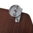 Asiento de inodoro con tapas 2 uds MDF