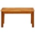 Mesa de centro de jardín madera maciza de acacia 70x40x36