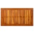 Mesa de centro de jardín madera maciza de acacia 90x50x36
