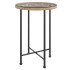 Mesa de comedor de vidrio templado y acero 55