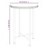 Mesa de comedor de vidrio templado y acero 55