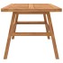 Mesa de centro madera maciza acacia 100x50x45