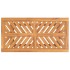 Mesa de centro madera maciza acacia 100x50x45