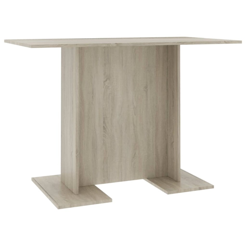 Mesa de comedor madera contrachapada roble sonoma