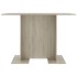 Mesa de comedor madera contrachapada roble sonoma