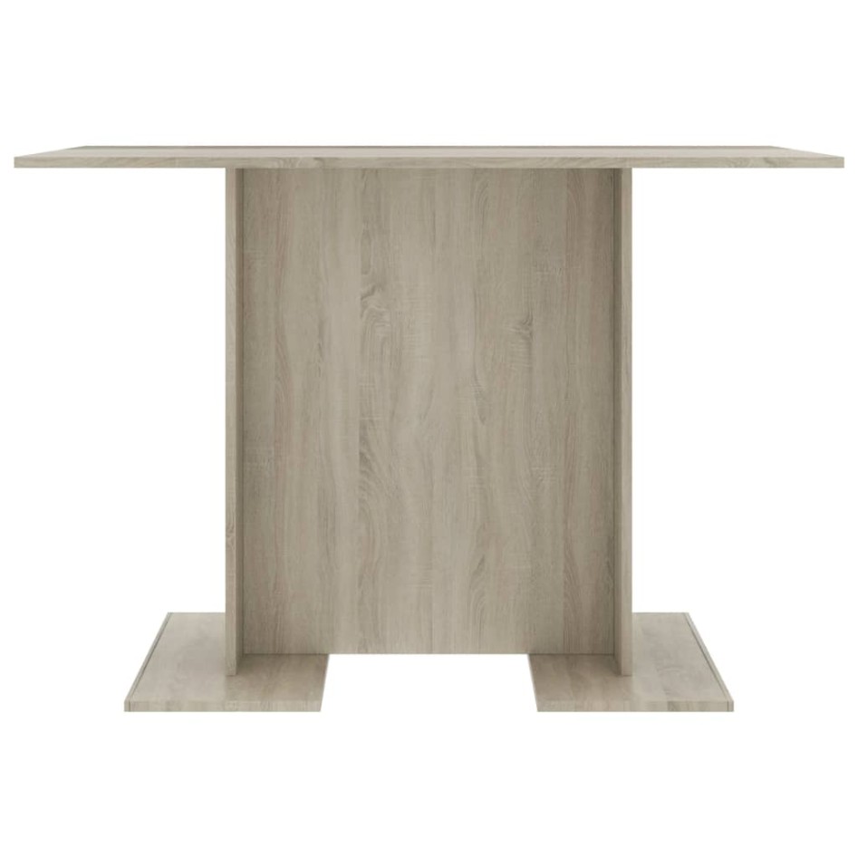 Mesa de comedor madera contrachapada roble sonoma