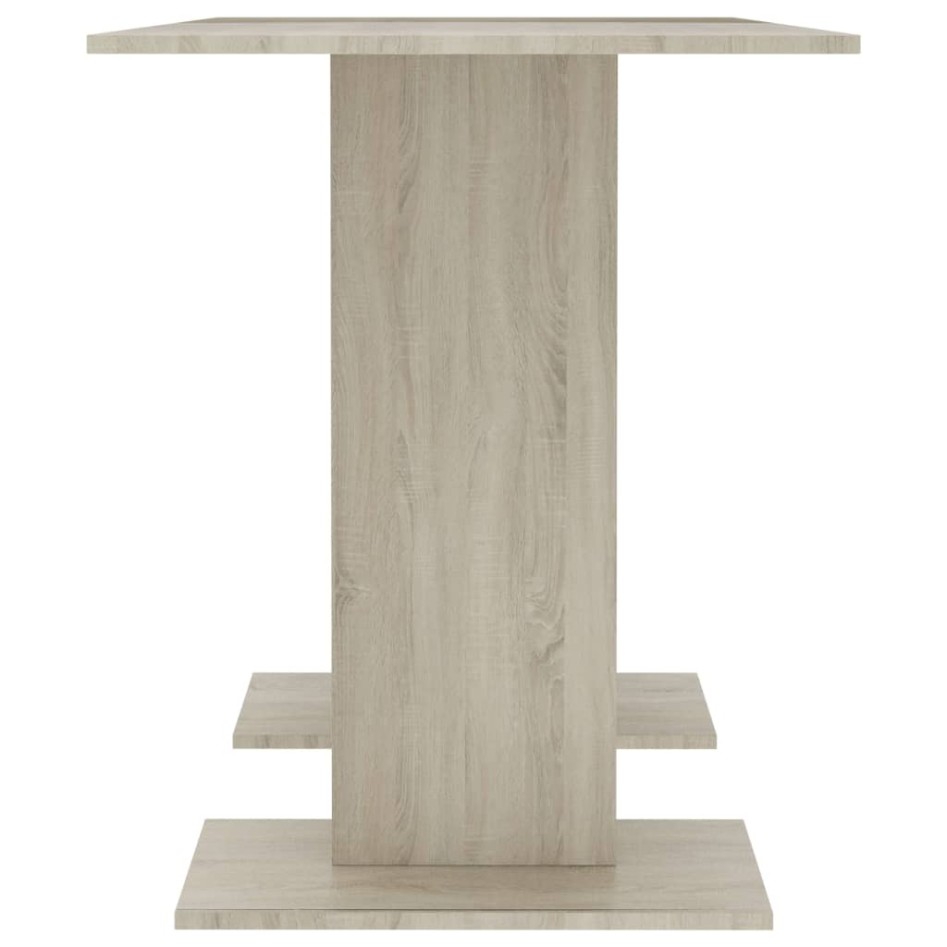Mesa de comedor madera contrachapada roble sonoma