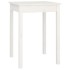 Mesa de comedor madera maciza de pino blanca 55x55x75