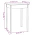 Mesa de comedor madera maciza de pino blanca 55x55x75
