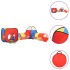 Tienda de juego de niños con 250 bolas multicolor 190x264x90