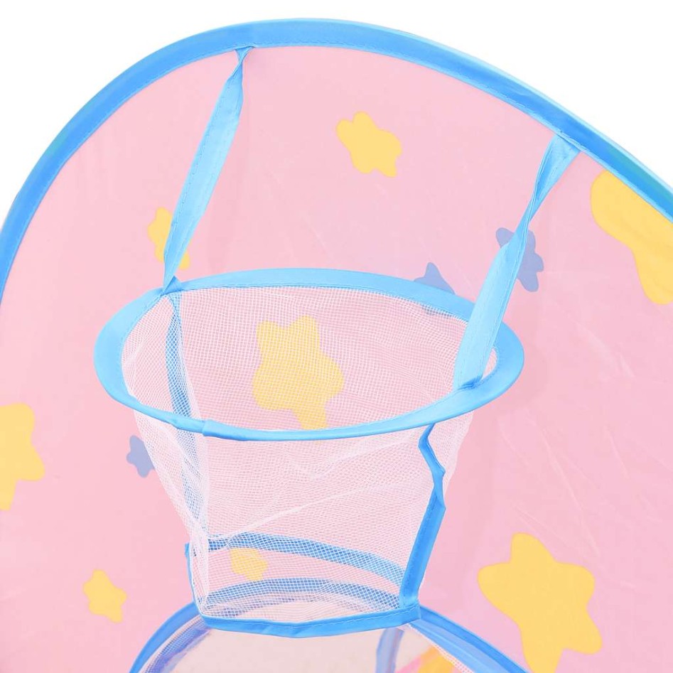 Tienda de juegos para niños con 250 bolas rosa 301x120x128