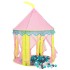 Tienda de juegos para niños con 250 bolas rosa 100x100x127