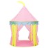 Tienda de juegos para niños con 250 bolas rosa 100x100x127