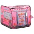 Tienda de juegos para niños con 250 bolas rosa 70x112x70