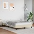 Estructura de cama sin colchón cuero sintético crema 120x200