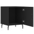 Mesitas de noche 2 uds madera de ingeniería negro 40x40x50