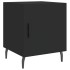 Mesitas de noche 2 uds madera de ingeniería negro 40x40x50