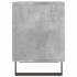 Mesitas noche 2 uds madera ingeniería gris hormigón 40x35x50