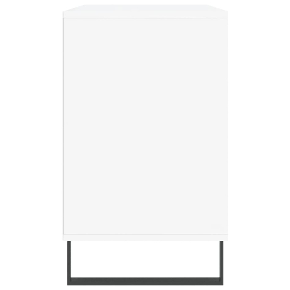 Mueble zapatero madera contrachapada blanco 102x36x60