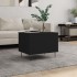 Mesa de centro madera contrachapada negro 60x44,5x45