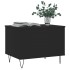 Mesa de centro madera contrachapada negro 60x44,5x45