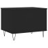 Mesa de centro madera contrachapada negro 60x44,5x45