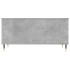 Mesa de centro madera contrachapada gris hormigón 90x44,5x45