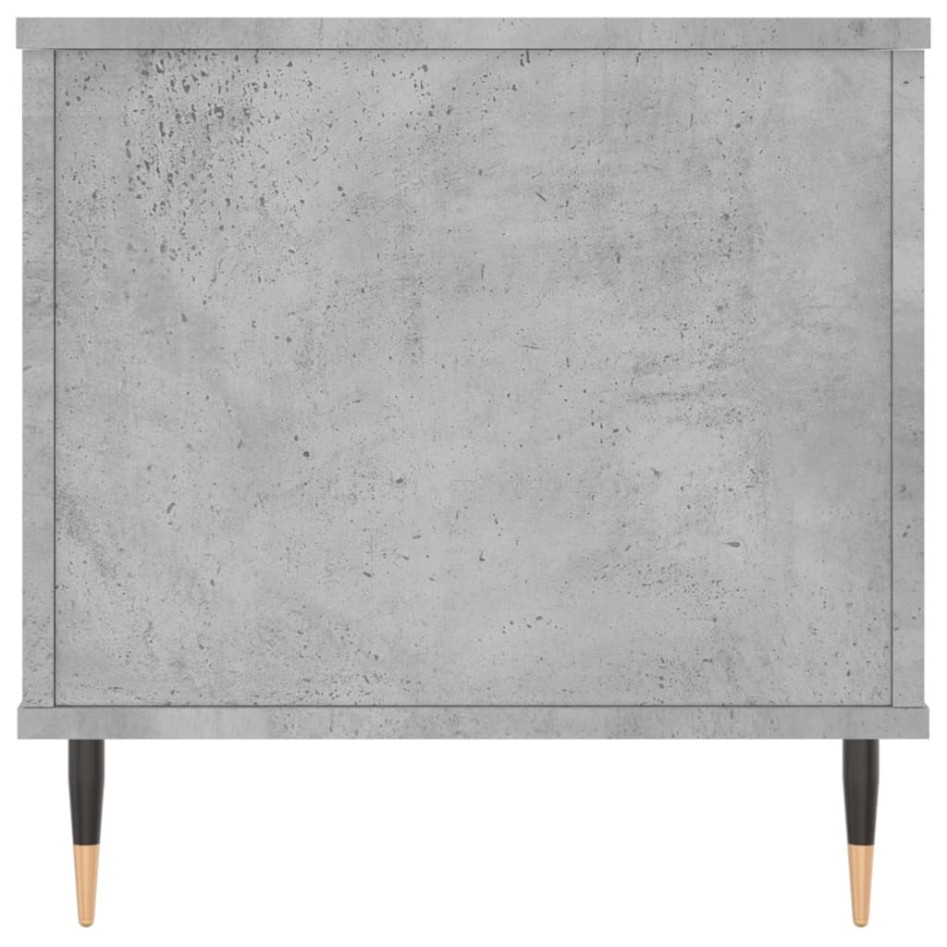 Mesa de centro madera contrachapada gris hormigón 90x44,5x45