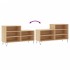 Mueble zapatero madera contrachapada roble Sonoma 102x36x60