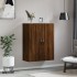 Armario de pared madera ingeniería roble marrón 69,5x34x90