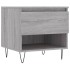 Mesas de centro 2 uds madera ingeniería gris Sonoma 50x46x50