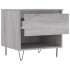 Mesas de centro 2 uds madera ingeniería gris Sonoma 50x46x50