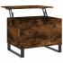 Mesa de centro madera contrachapada roble ahumado 60x44,5x45