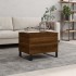 Mesa de centro madera contrachapada roble marrón 60x44,5x45